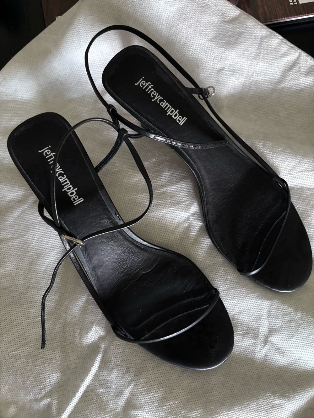 Jeffrey Campbell gallery Strappy kitten heels